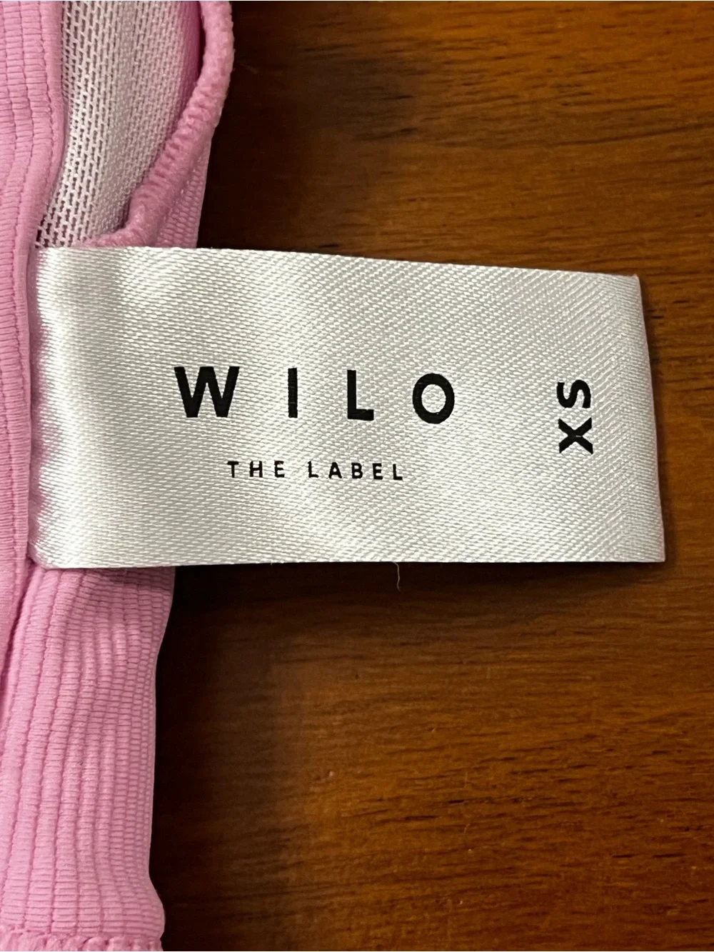 Wilo Melbourne Australia Strappy Sports Bra XS Lilac Pink Removable Pads